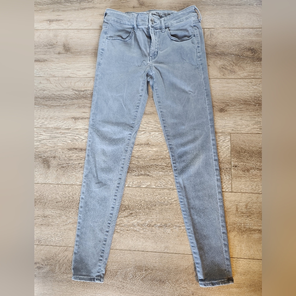 American Eagle Jeggings, powder blue, women's size 6